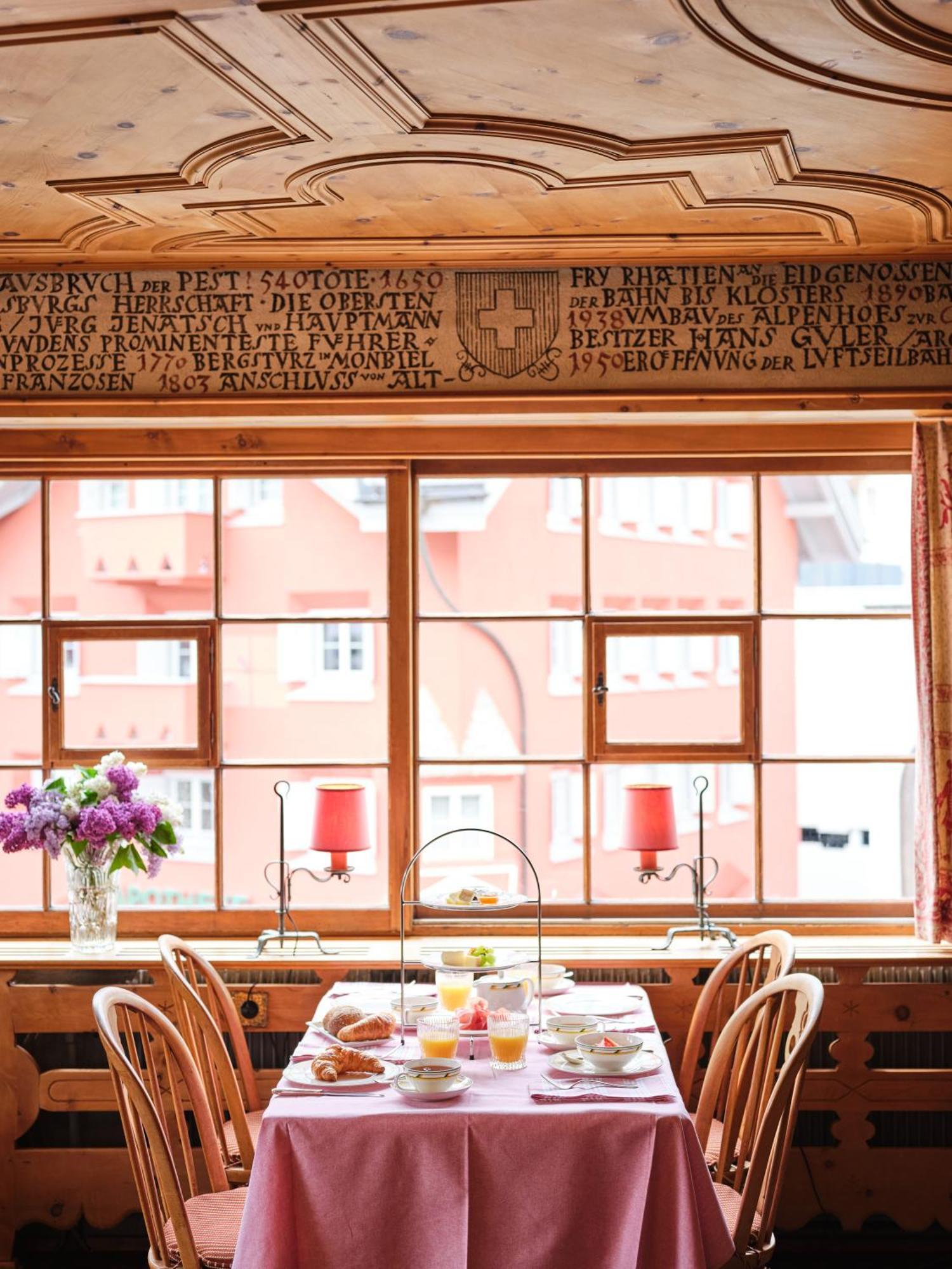 Hotel Chesa Grischuna Klosters Kültér fotó